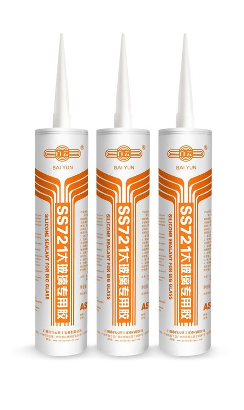 Quick Curing Acetoxy Cure Silicone Sealant For Glass Roof